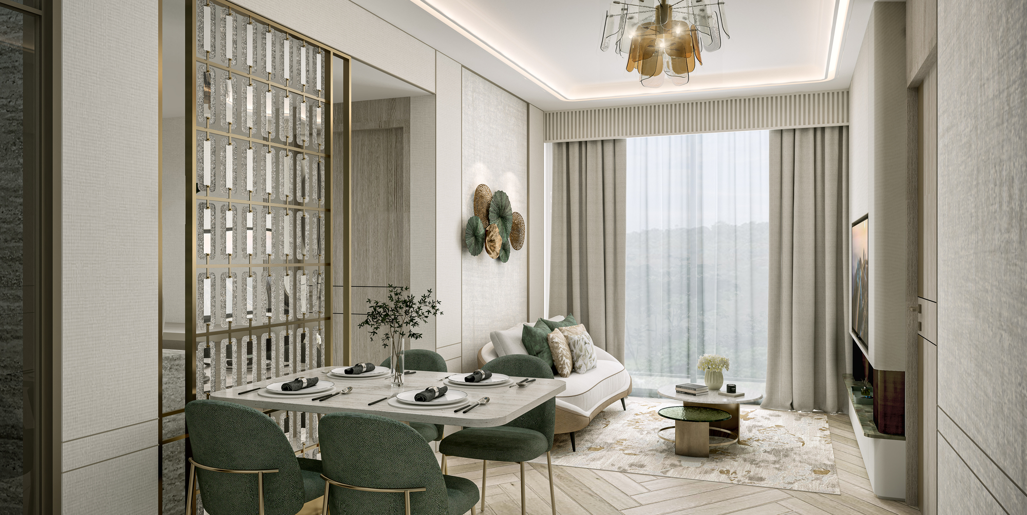 Mặt bằng Chung cư Galia Hanoi – Mặt bằng căn hộ chi tiết 44 2PN-B-LIVING ROOM Chung cư Galia Hà Nội