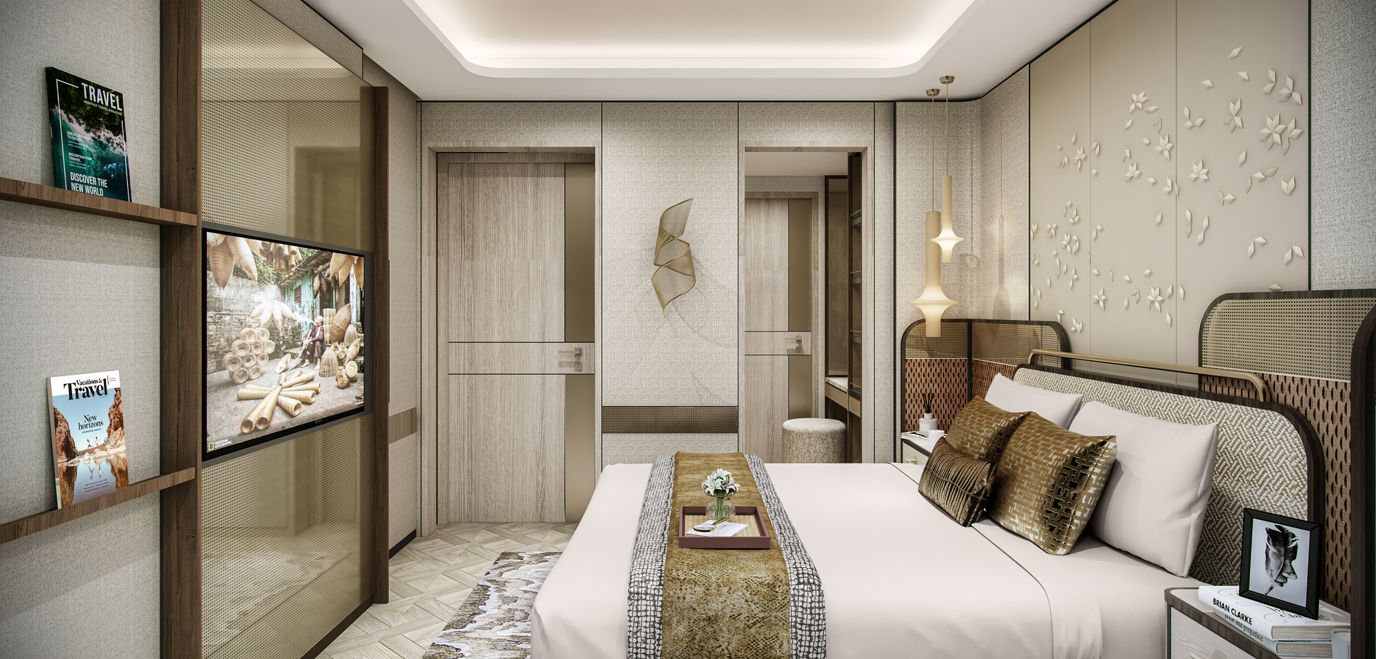 Giá bán Chung cư Galia Hanoi - Giá mở bán đợt 1/2025 32 3PN-B- MASTER BEDROOM Chung cư Galia Hà Nội