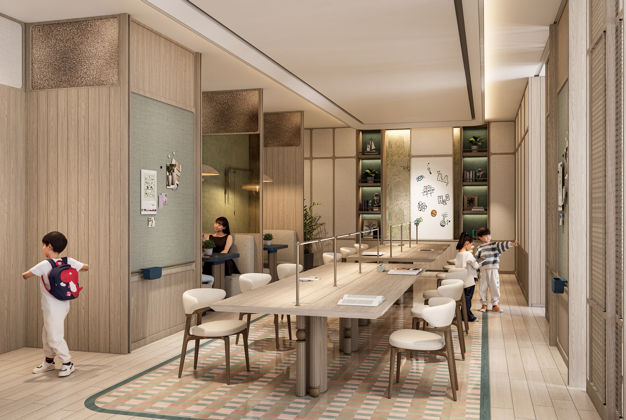 Tiện ích Chung cư Galia Hanoi - Môi Trường Sống Đẳng Cấp và Tiện Nghi Hoàn Hảo 37 Tiện ích phòng thư viện chung cư Galia Hà Nội