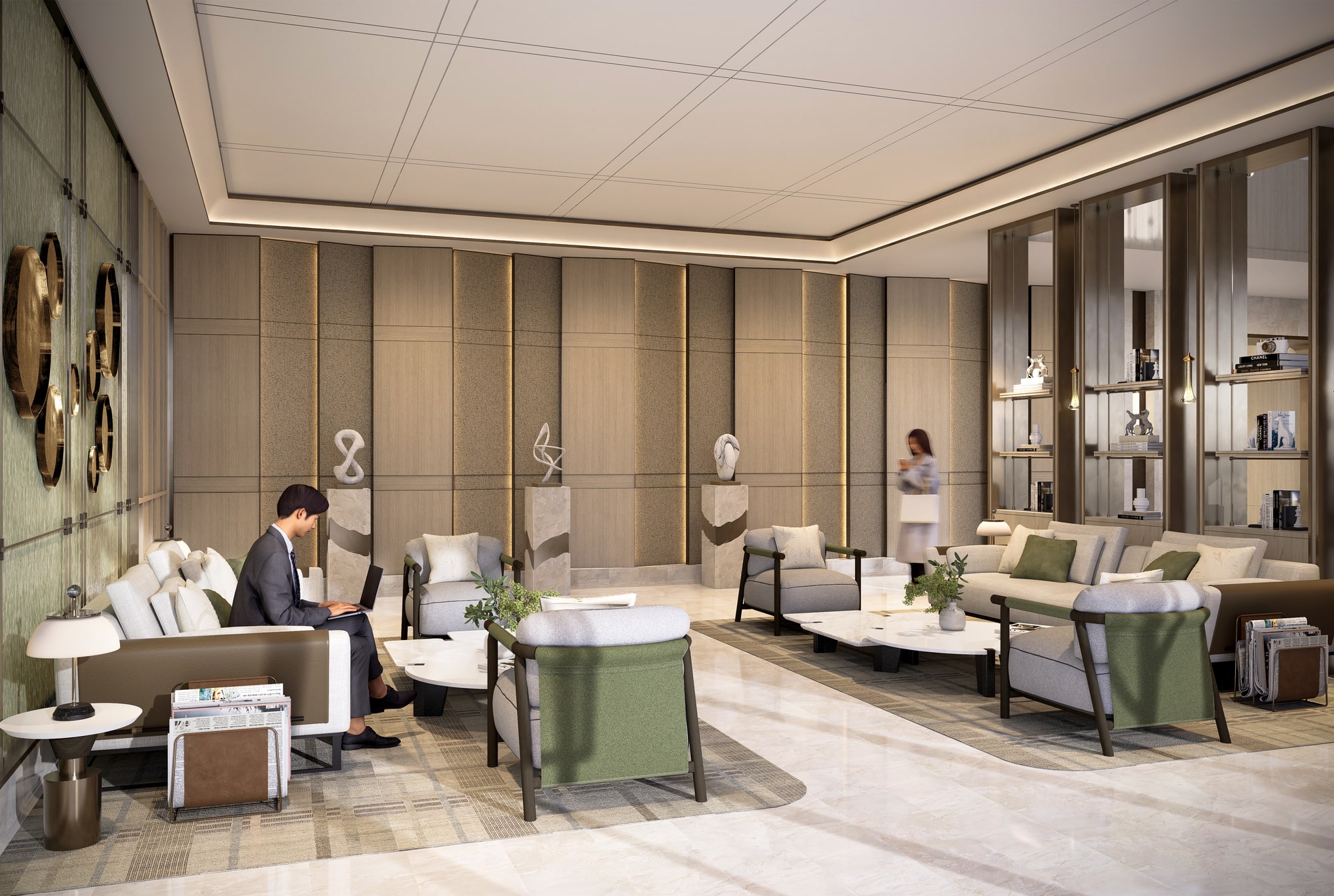 Tiện ích Chung cư Galia Hanoi - Môi Trường Sống Đẳng Cấp và Tiện Nghi Hoàn Hảo 38 Tiện ích sảnh thương mại chung cư galia Hà Nội